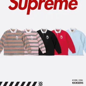 Supreme  |Tartan Unisex Street Style Collaboration Long Sleeves Cotton