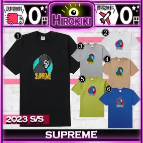 Supreme  |Unisex Street Style Collaboration Logo T-Shirts