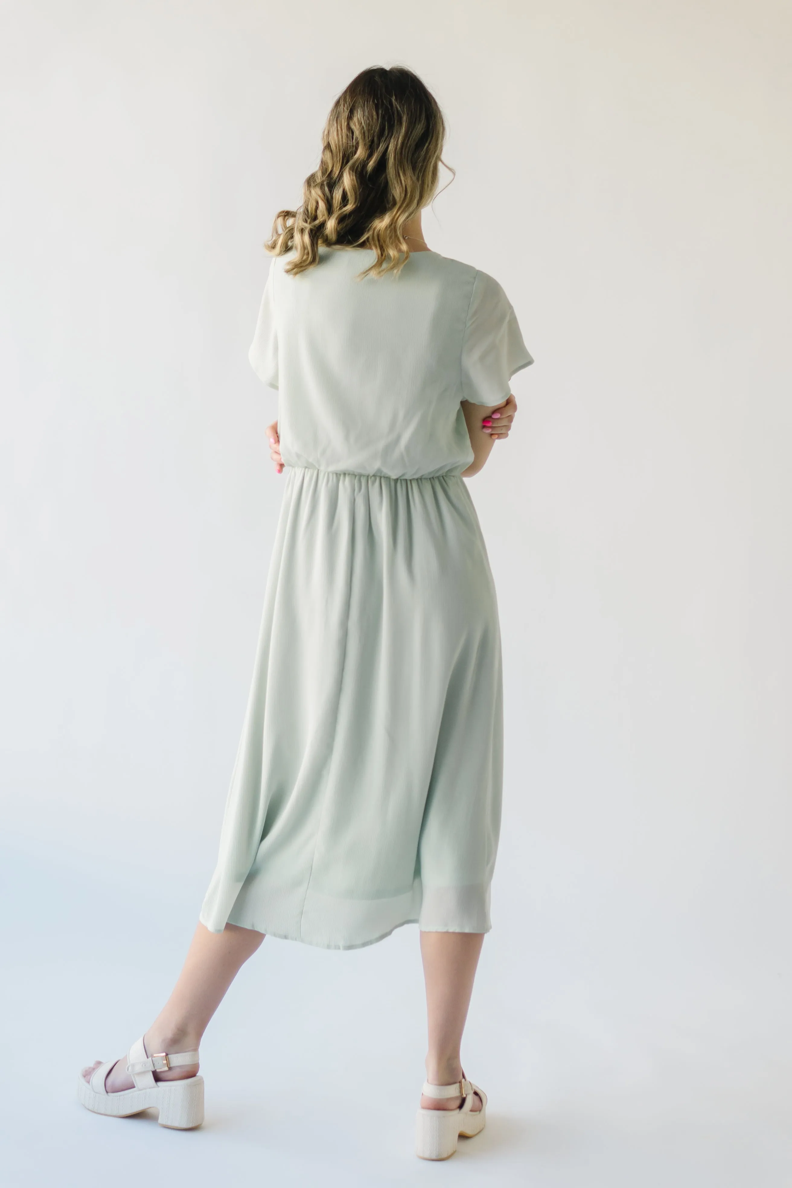 The Derby Dress in Sage