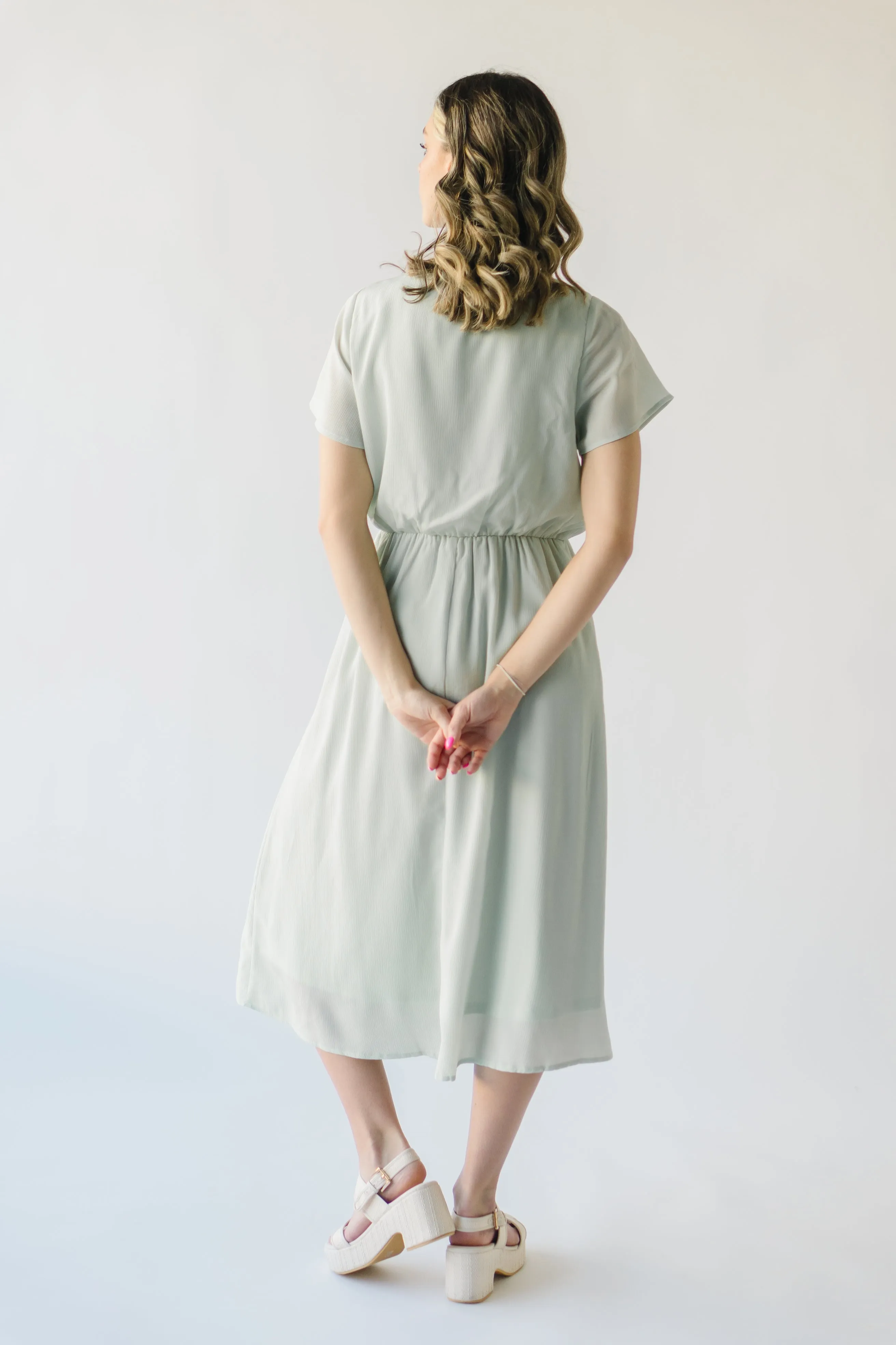 The Derby Dress in Sage