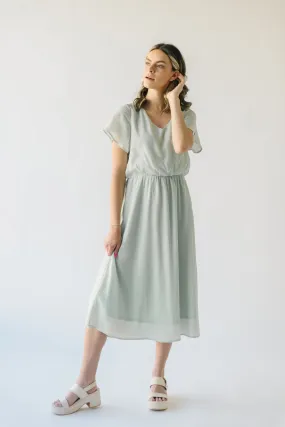 The Derby Dress in Sage