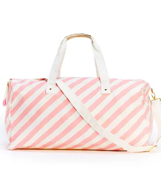 The Getaway Duffle Bag - Ticket Stripe