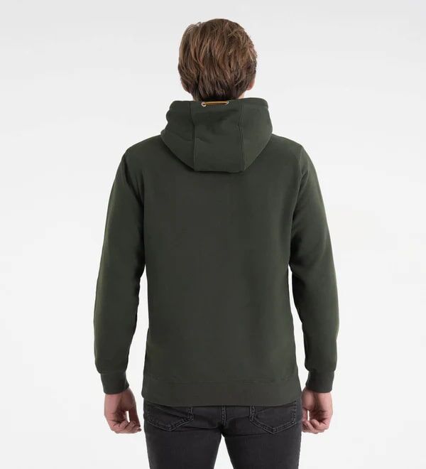 Thorogood Men's Heavyweight Brushed Embossed Logo Hoodie in Duffle Bag