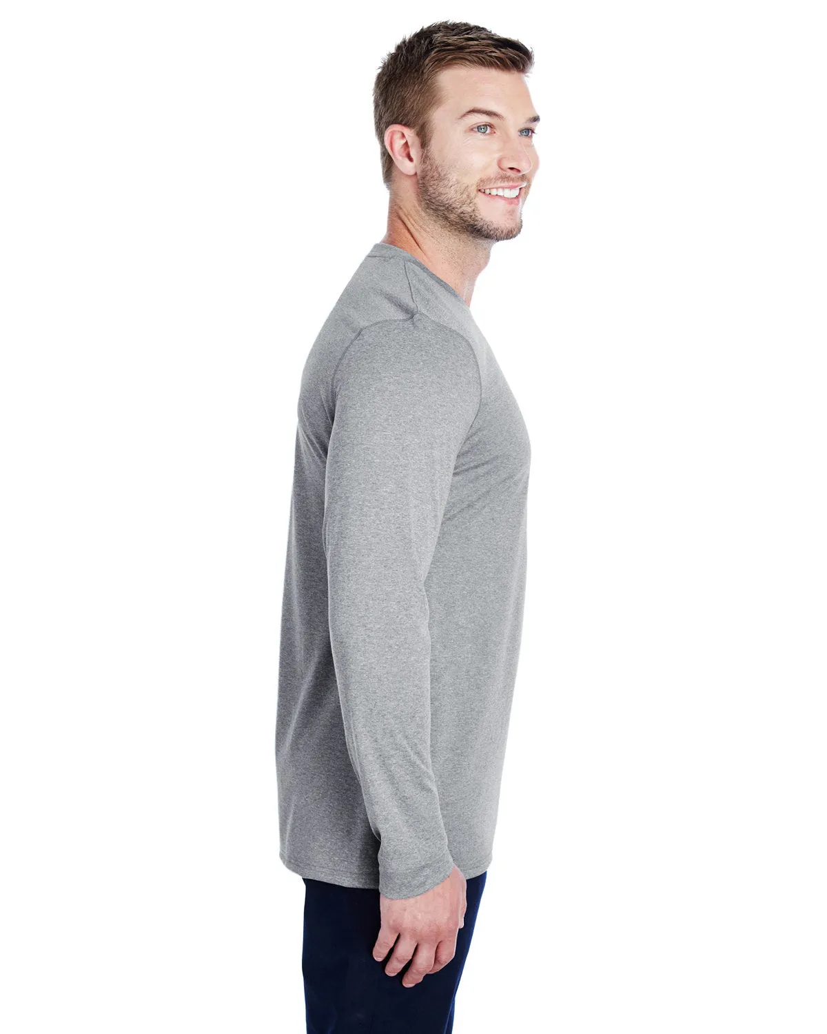 Under Armour Long Sleeve Custom Locker Tees, True Gray Heather