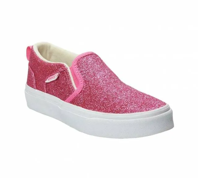 VANS Asher Slip On Kids' Skate Shoes Youth sz 4.5 / UK 3...