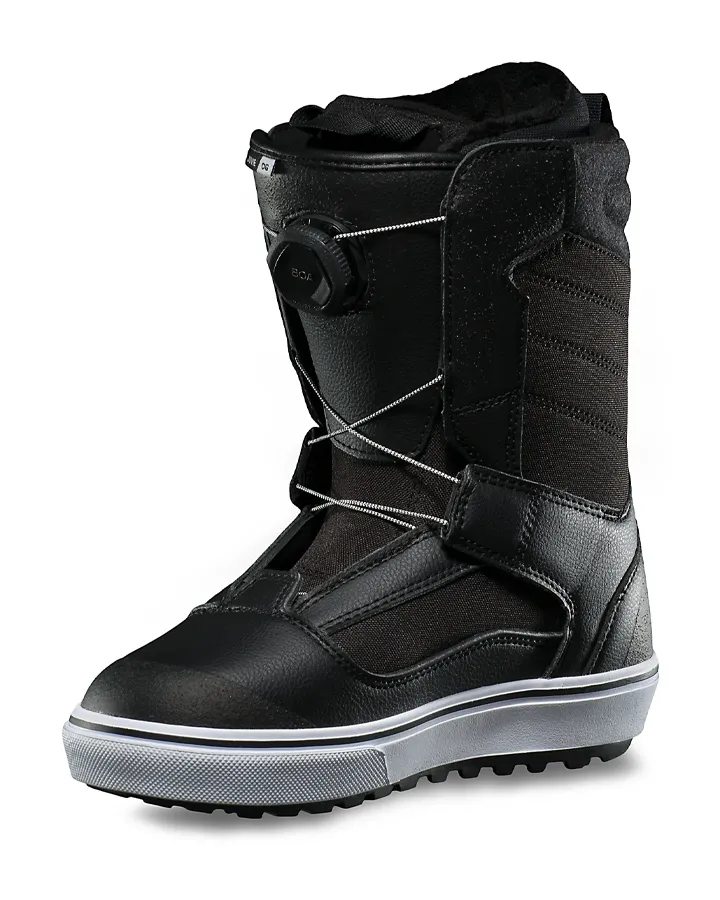 Vans Juvie Og Snowboard Boots Black/White 2023 | Snowboard Boots Kids | Trojan Wake Ski Snow