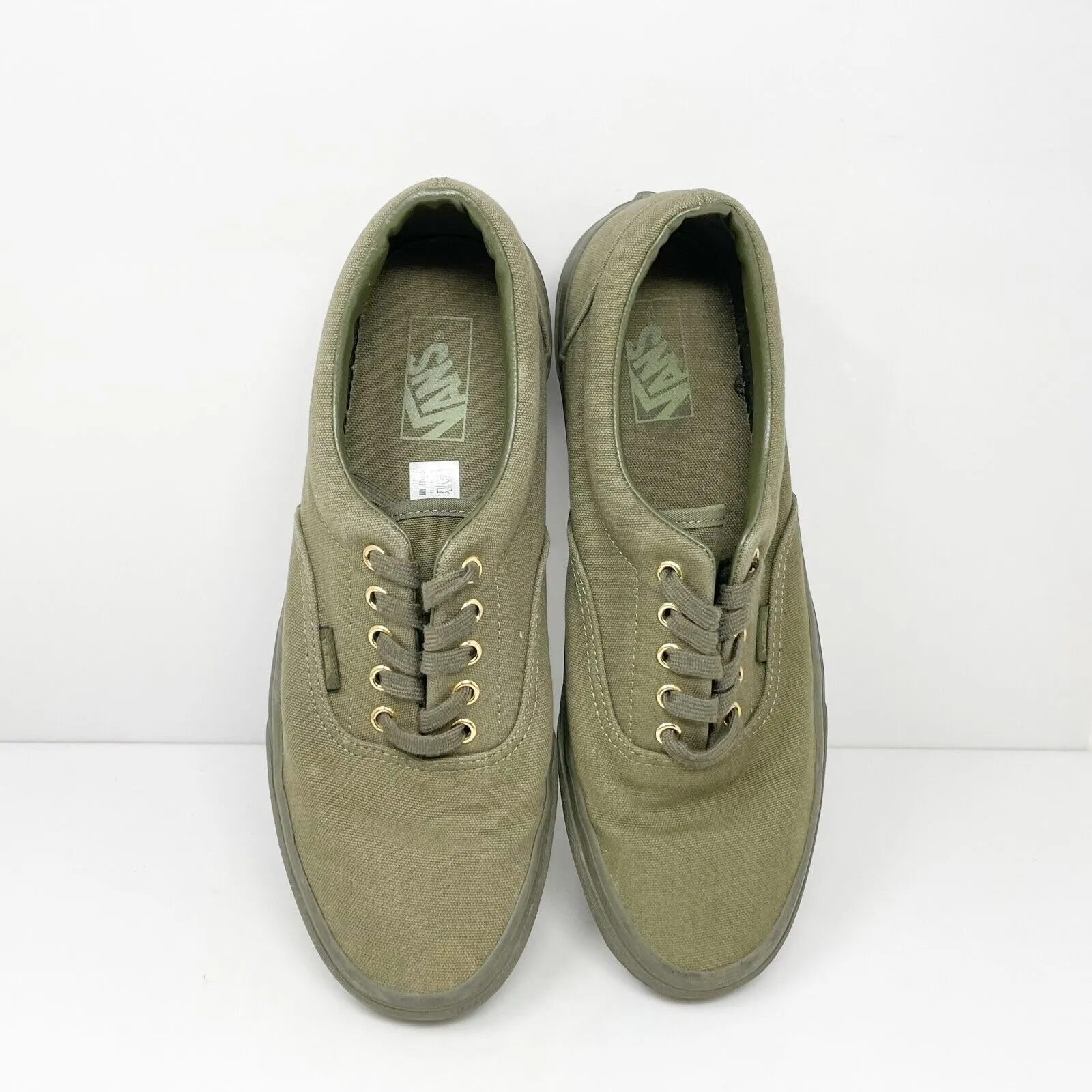 Vans Mens Era 751505 Green Casual Shoes Sneakers Size 11