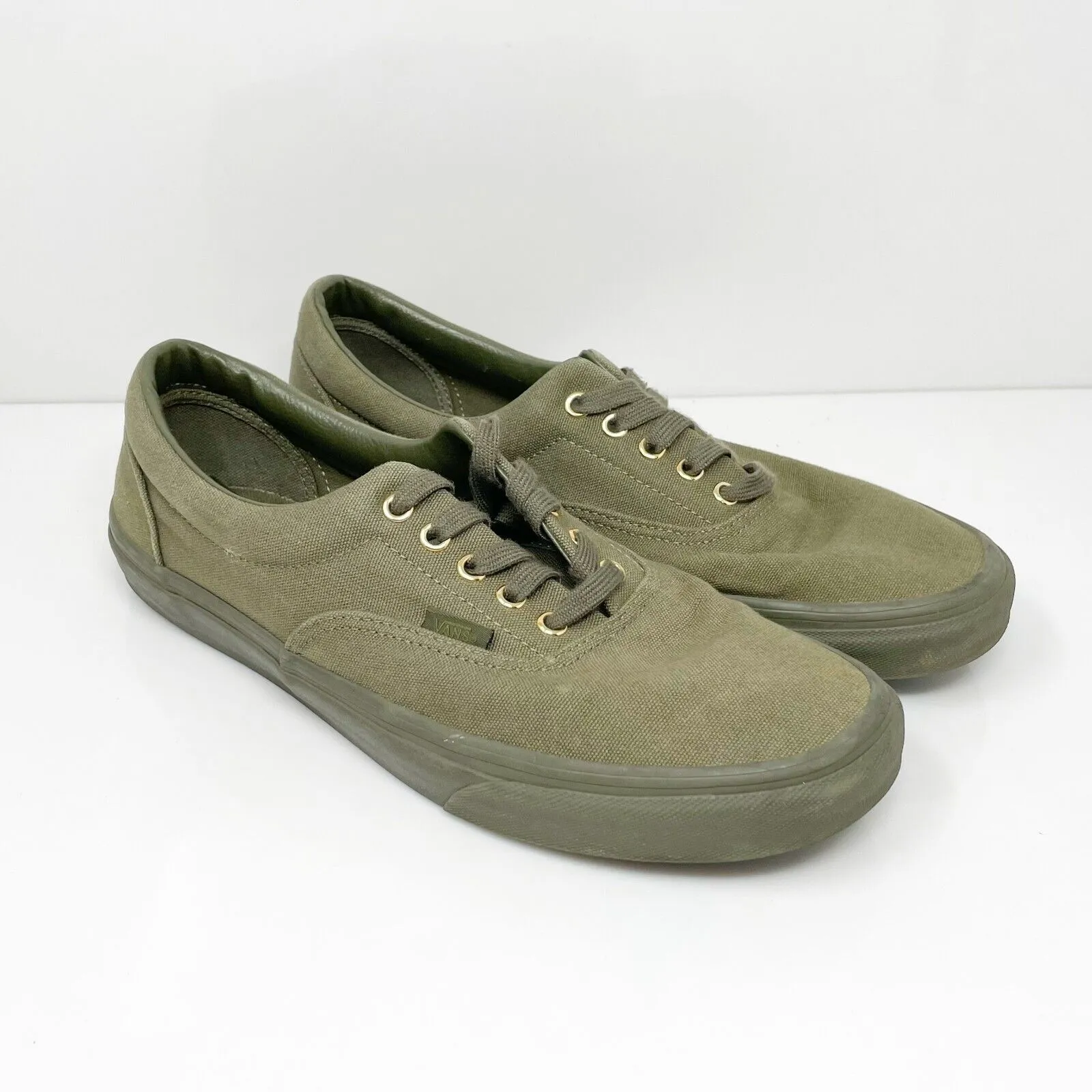 Vans Mens Era 751505 Green Casual Shoes Sneakers Size 11