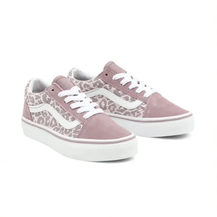 Vans Old Skool Kids Skate Shoes - Orchid Ice/ Purple Dove