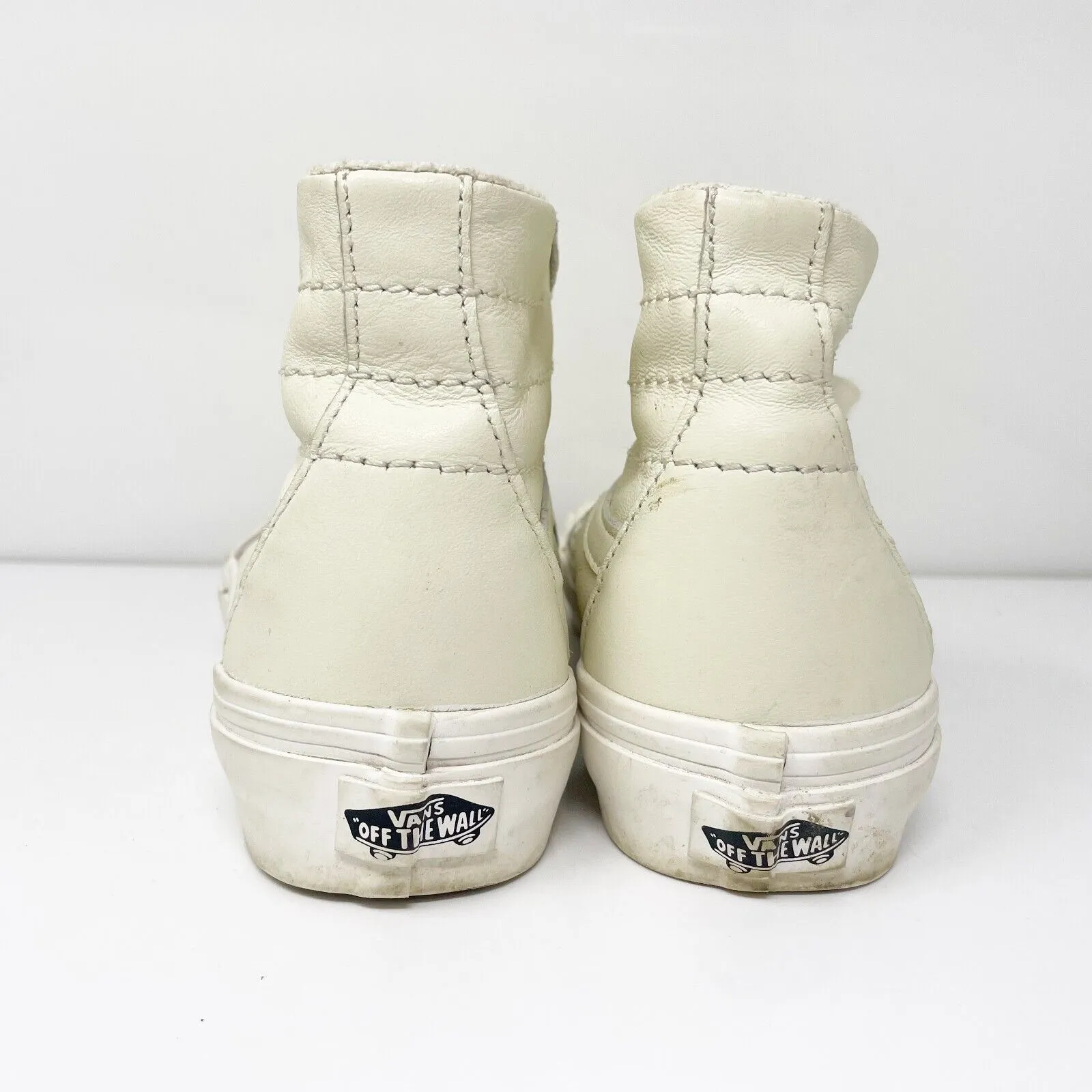 Vans Unisex Sk8 Hi 721356 White Casual Shoes Sneakers Size M 6.5 W 8