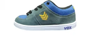 Vox  Skate Shoes Passport Kids Charcoal Blue Yellow