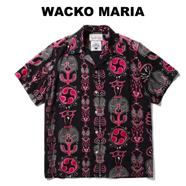 WACKO MARIA  |Unisex Street Style Short Sleeves Shirts