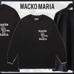 WACKO MARIA  |Unisex Street Style U-Neck Long Sleeves Cotton Sweatshirts