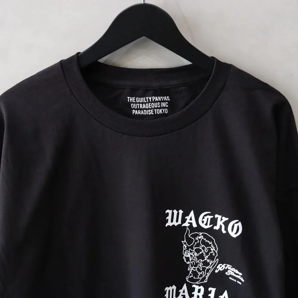 WACKO MARIA  |Unisex Street Style U-Neck Long Sleeves Cotton Sweatshirts