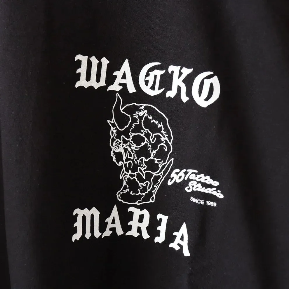 WACKO MARIA  |Unisex Street Style U-Neck Long Sleeves Cotton Sweatshirts