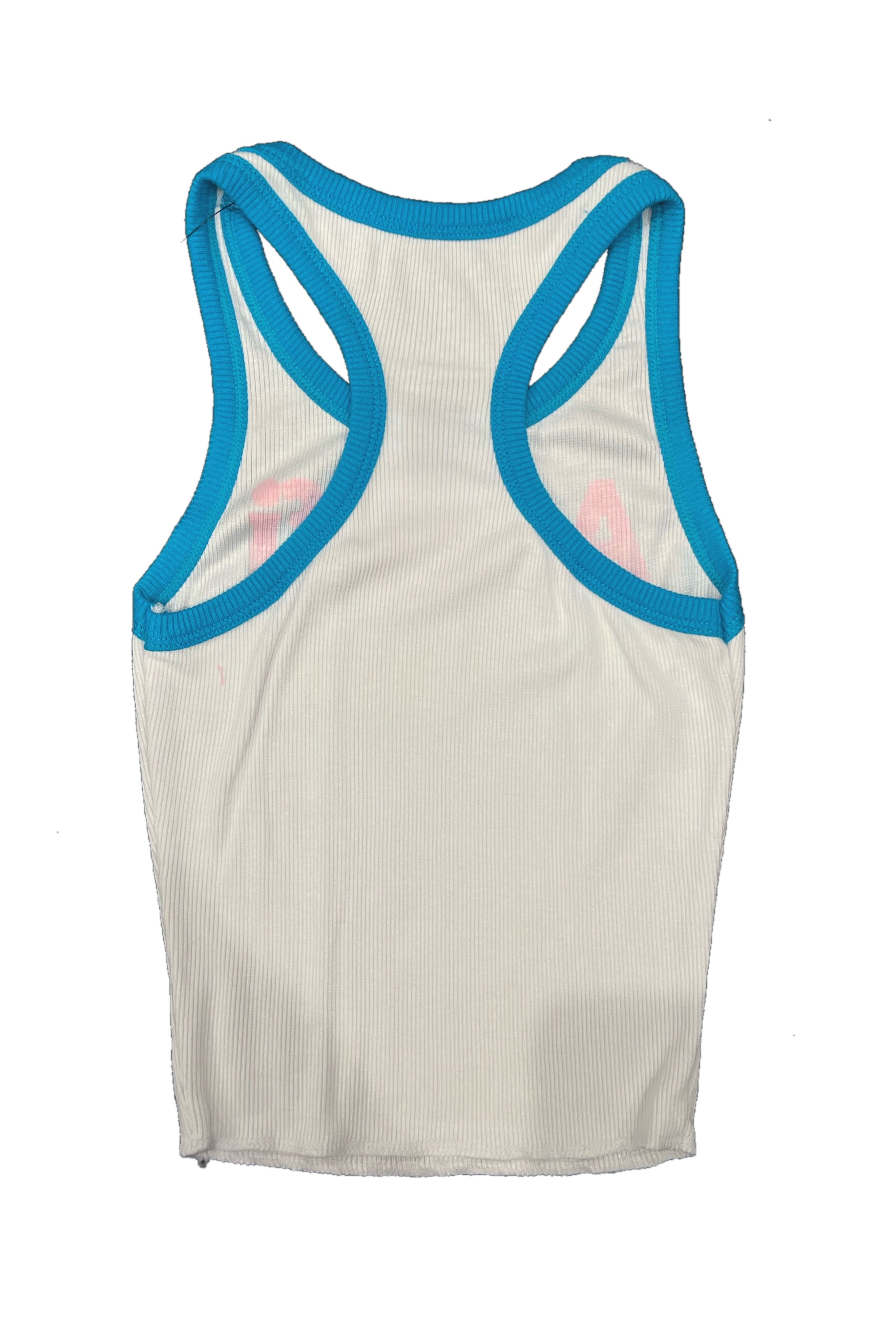 White Amalfi Coast Colorblock Tank