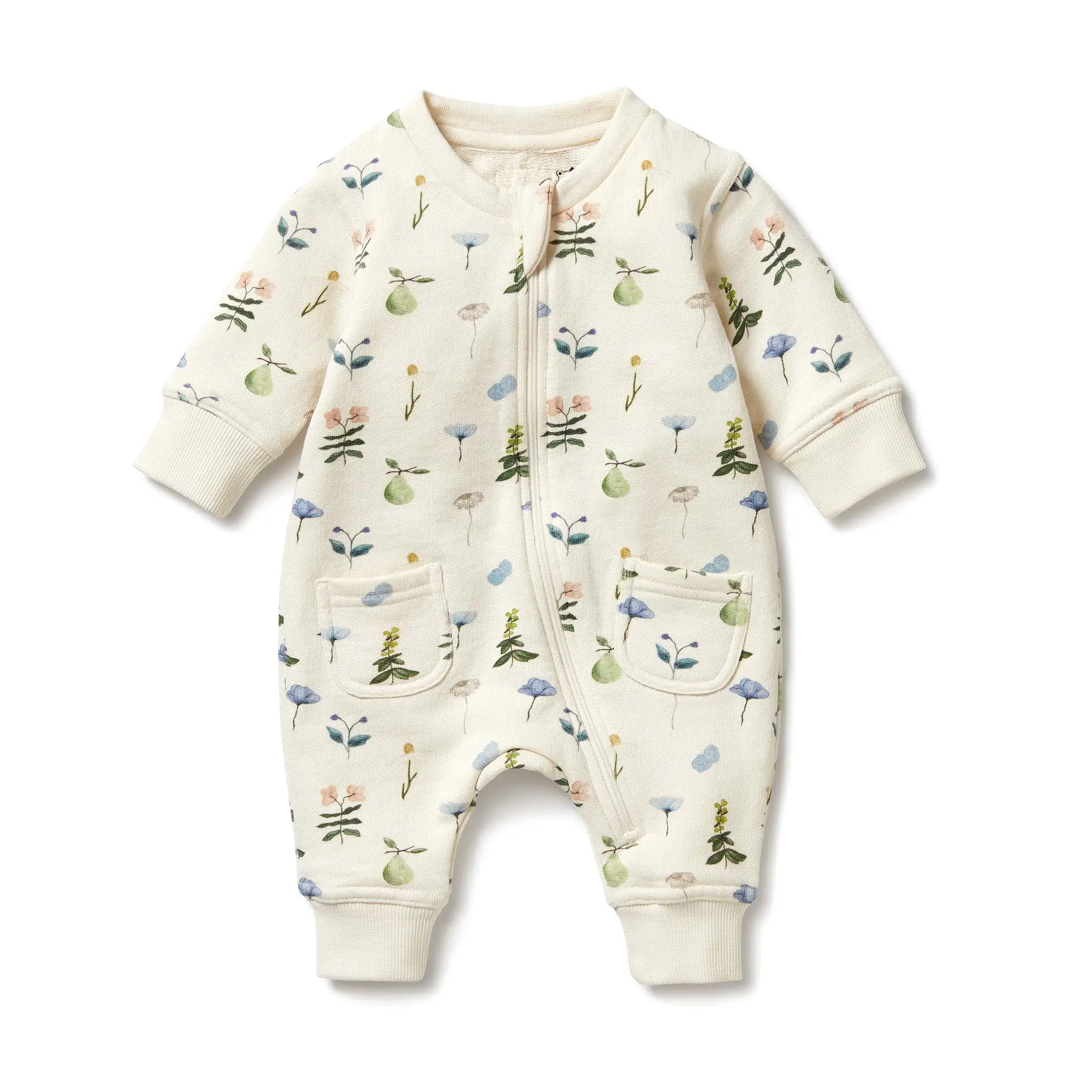 Wilson & Frenchy Terry Growsuit - Petit Garden