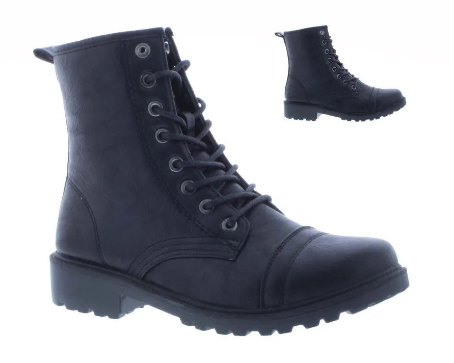 Women 4” Lace Up Boot