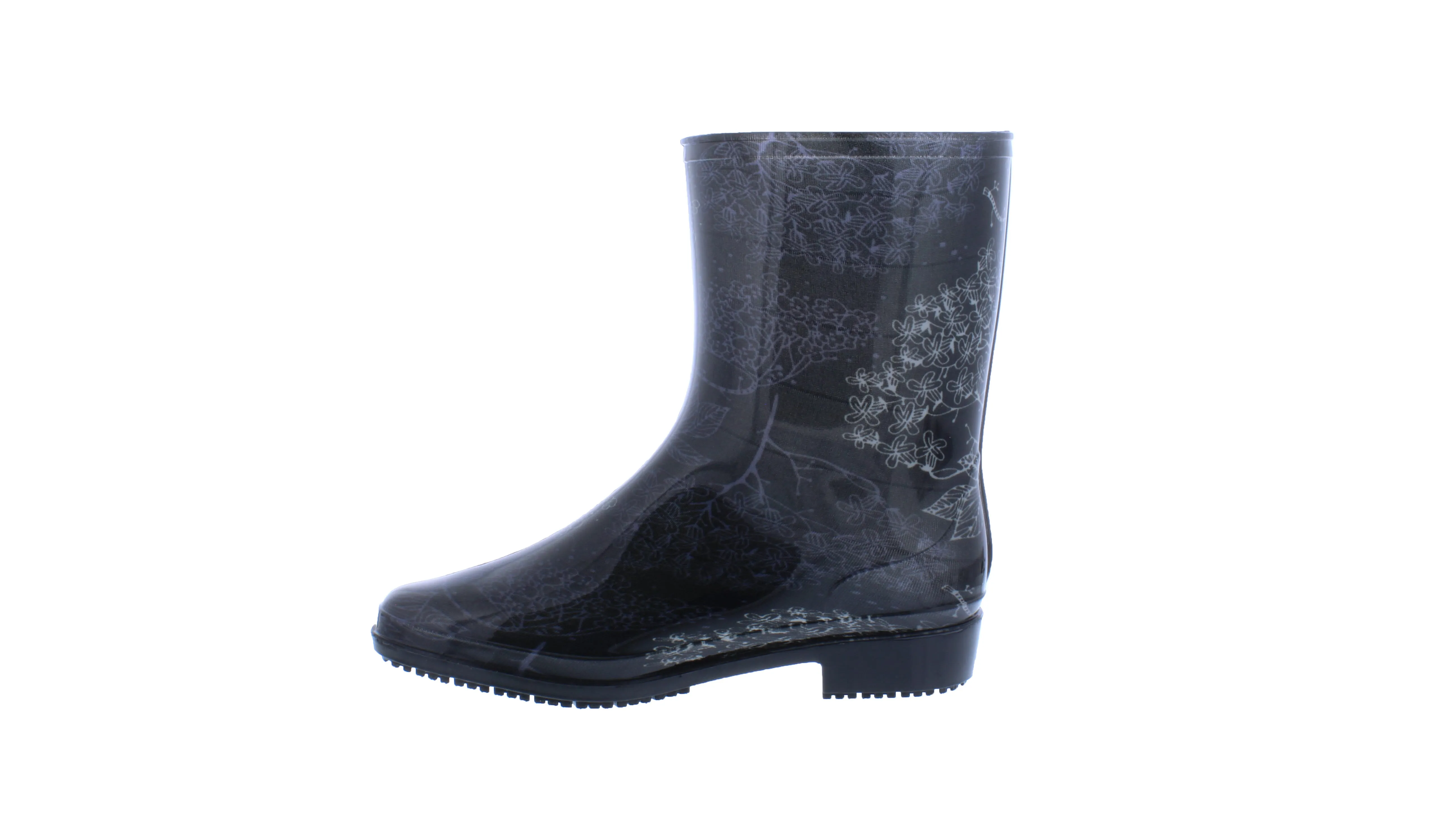 Women Plastic Boot with Various Designs