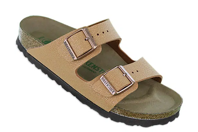 Women’s Birkenstock Arizona Vegan Pecan Burkibuc Regular Sandals