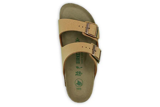 Women’s Birkenstock Arizona Vegan Pecan Burkibuc Regular Sandals