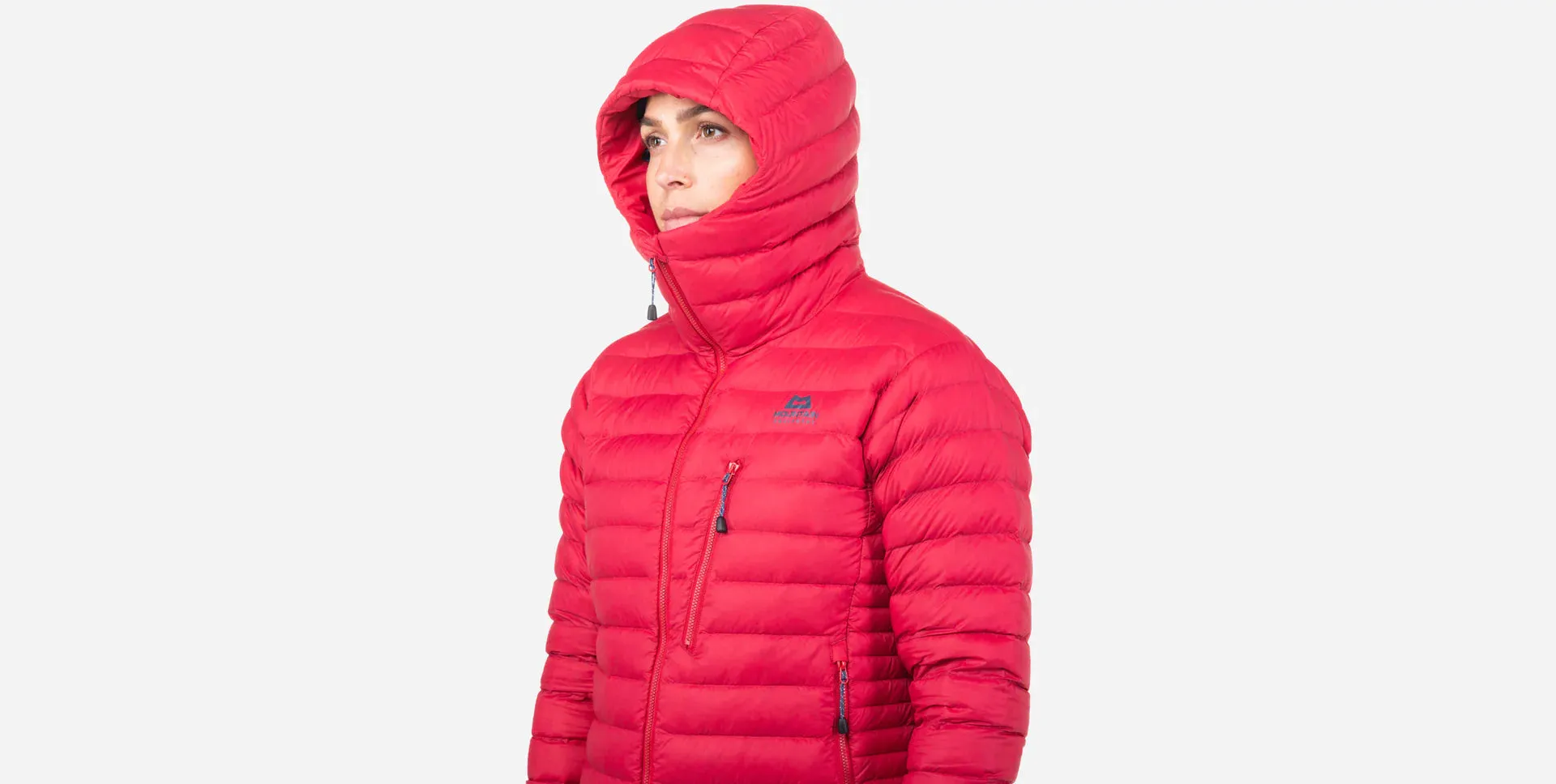 Women's Hooded Down Insulated Coat - Mountain Equipment Earthrise 700 Down Jacket