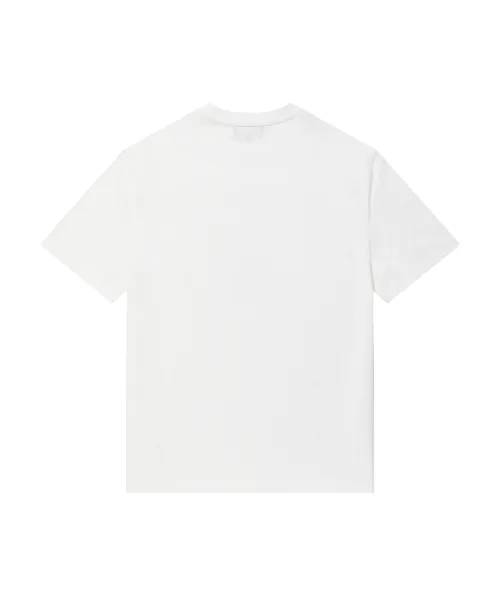 WOOALONG  |Crew Neck Unisex Street Style Plain Cotton Short Sleeves