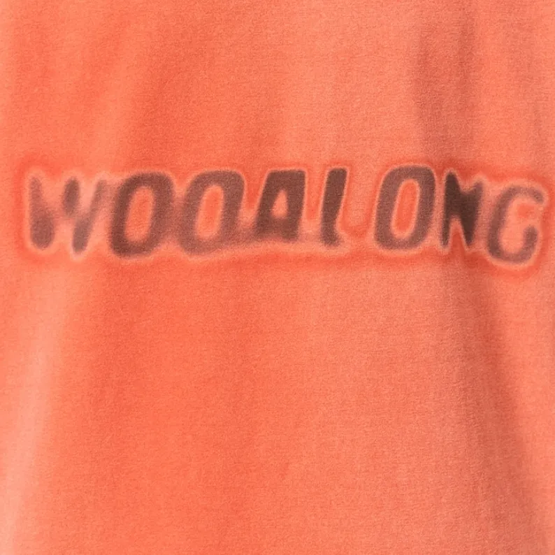 WOOALONG  |Unisex Street Style Plain Cotton Short Sleeves Logo T-Shirts