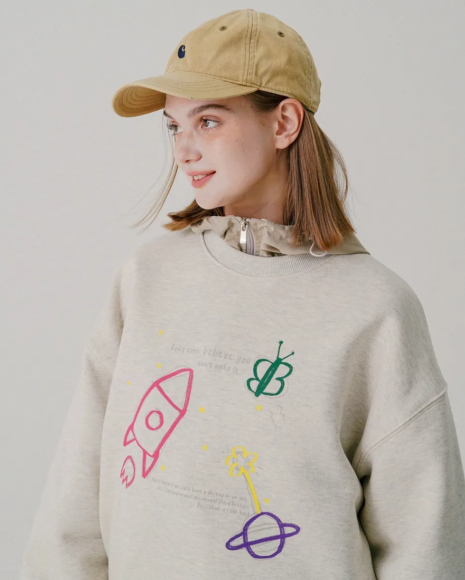 WV PROJECT  |[WV PROJECT]★DIARY SWEATSHIRT