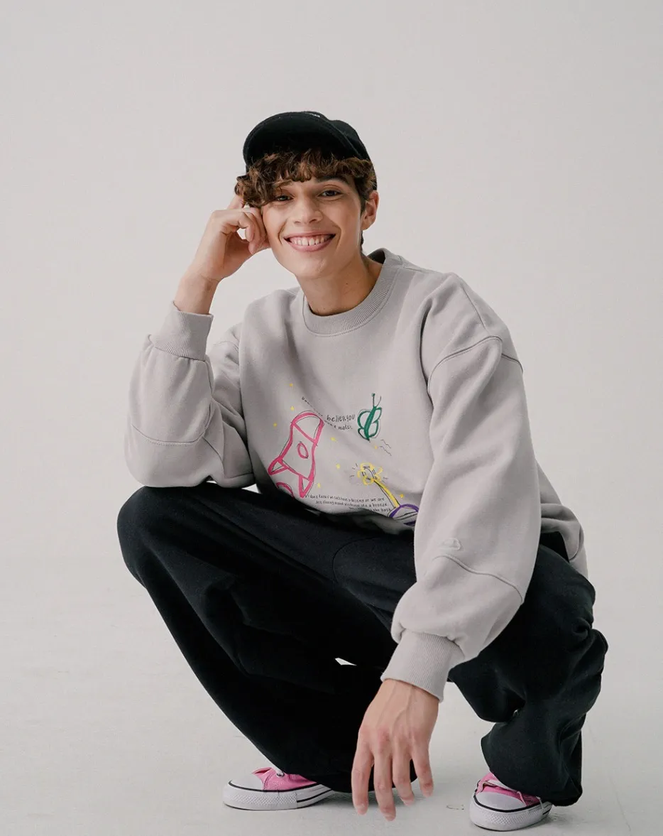 WV PROJECT  |[WV PROJECT]★DIARY SWEATSHIRT