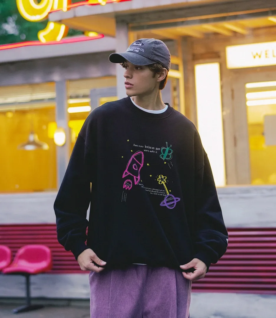 WV PROJECT  |[WV PROJECT]★DIARY SWEATSHIRT