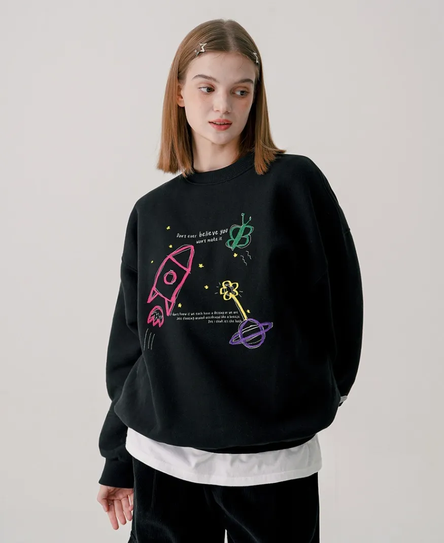 WV PROJECT  |[WV PROJECT]★DIARY SWEATSHIRT