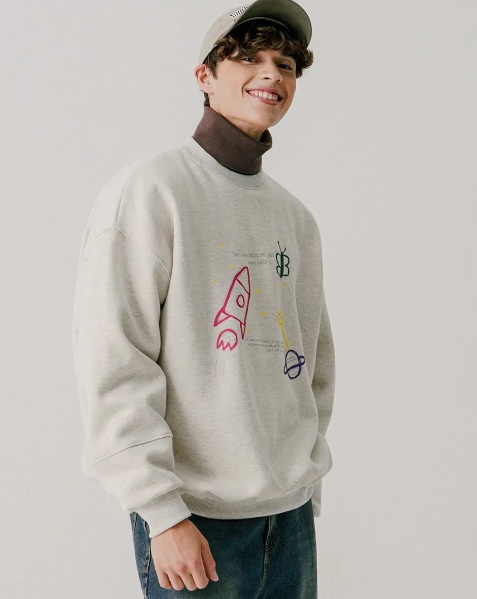 WV PROJECT  |[WV PROJECT]★DIARY SWEATSHIRT